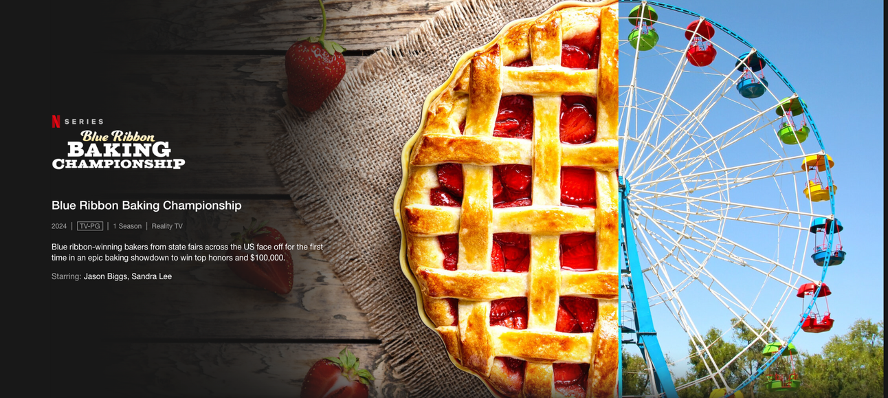 This Week's 5 For Friday: I love me some reality baking competitions 🥧