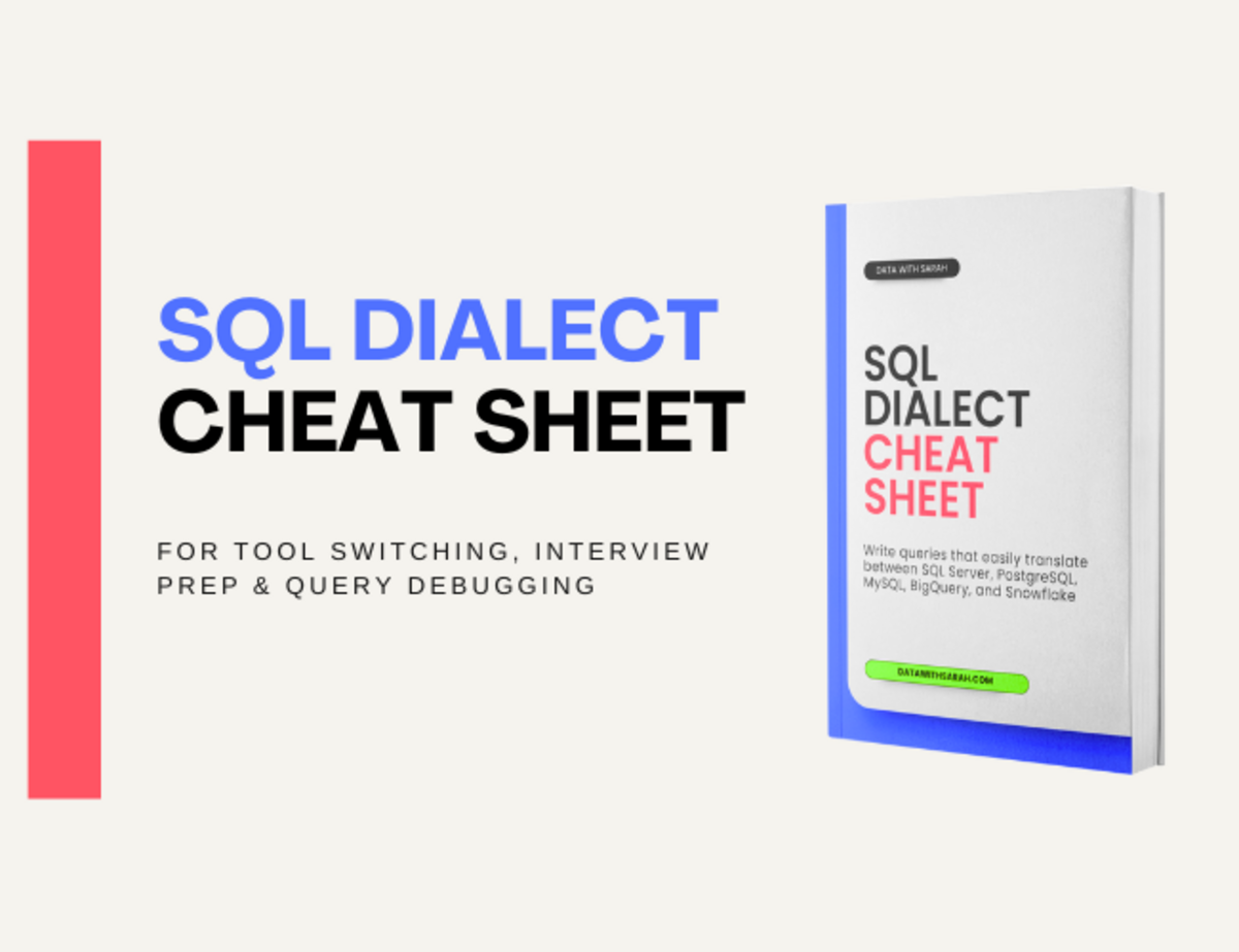 SQL Dialect Cheat Sheet