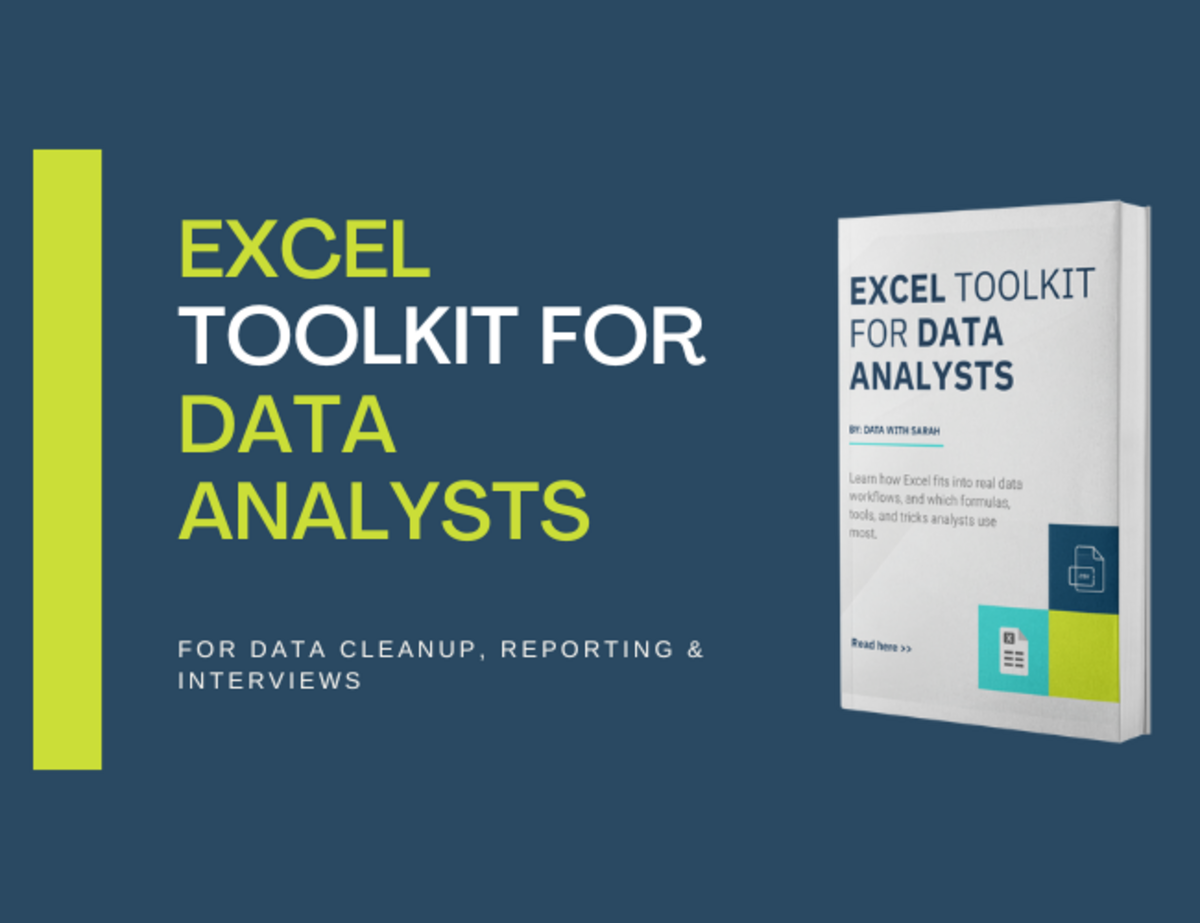 Excel Toolkit for Data Analysts