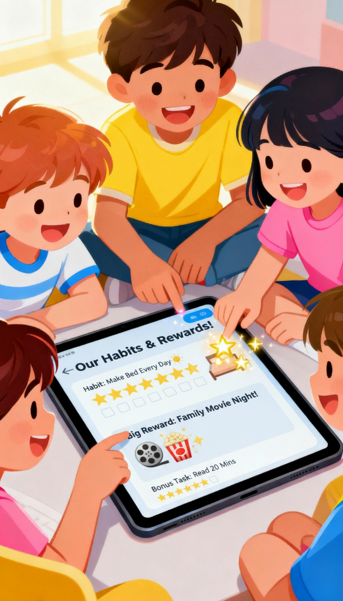 Digital Kids Habit Tracker & Rewards Chart - Image 2