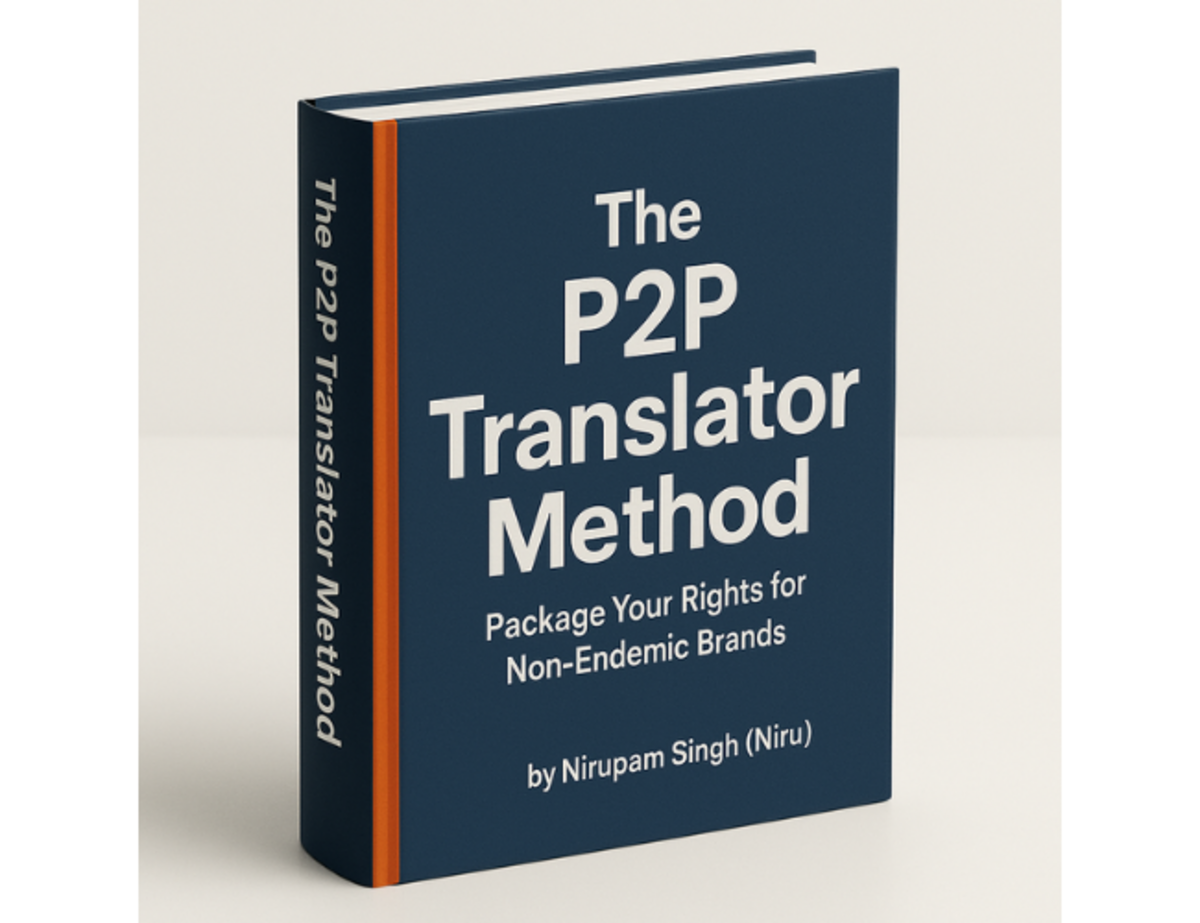 How to Package Your Rights for Non-Endemic Brands: The P2P Translator Method