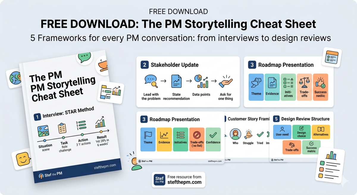 PM Storytelling Cheat Sheet
