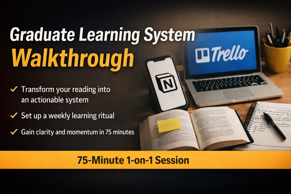 Graduate Learning System Walkthrough