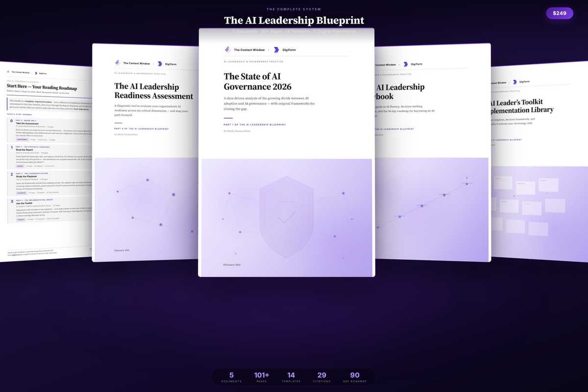 AI Playbook Bundle for Leaders
