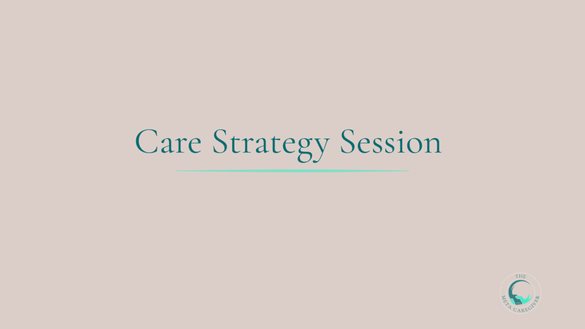 Care Strategy Session