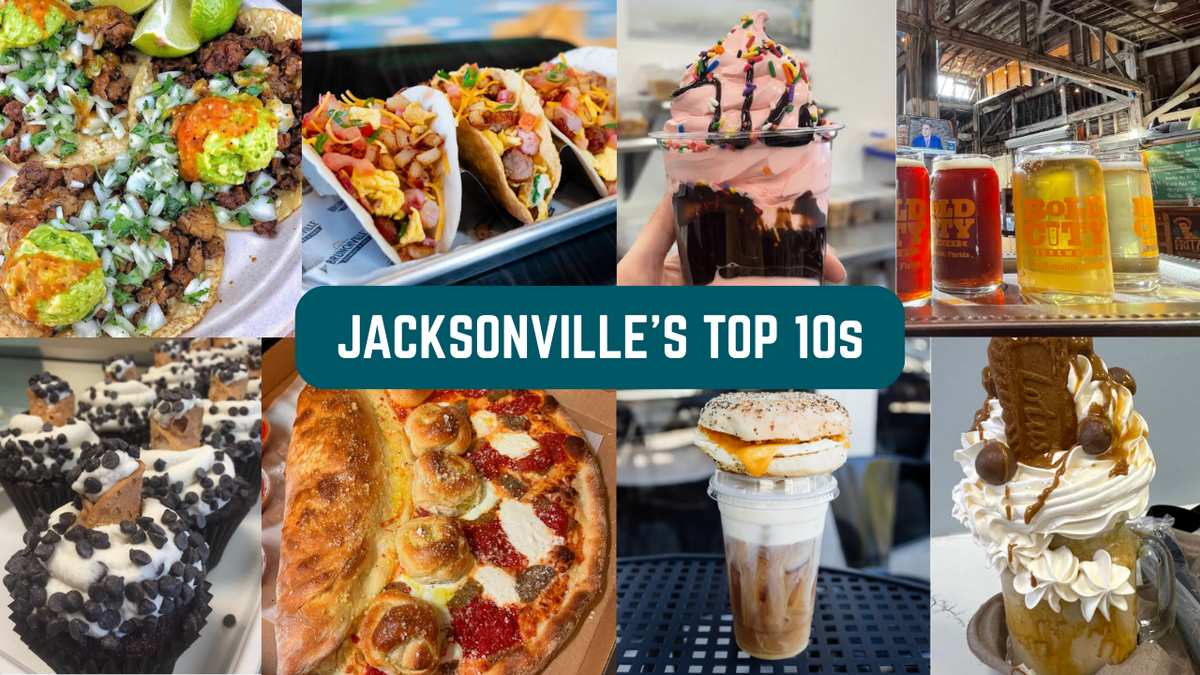 Jacksonville’s Best: 7 Top 10 Lists (Food + Parks) — Clickable PDF