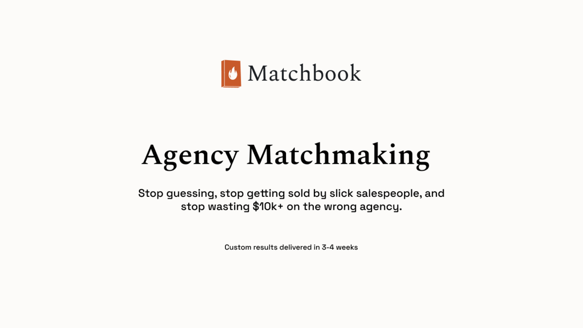 Agency Matchmaking