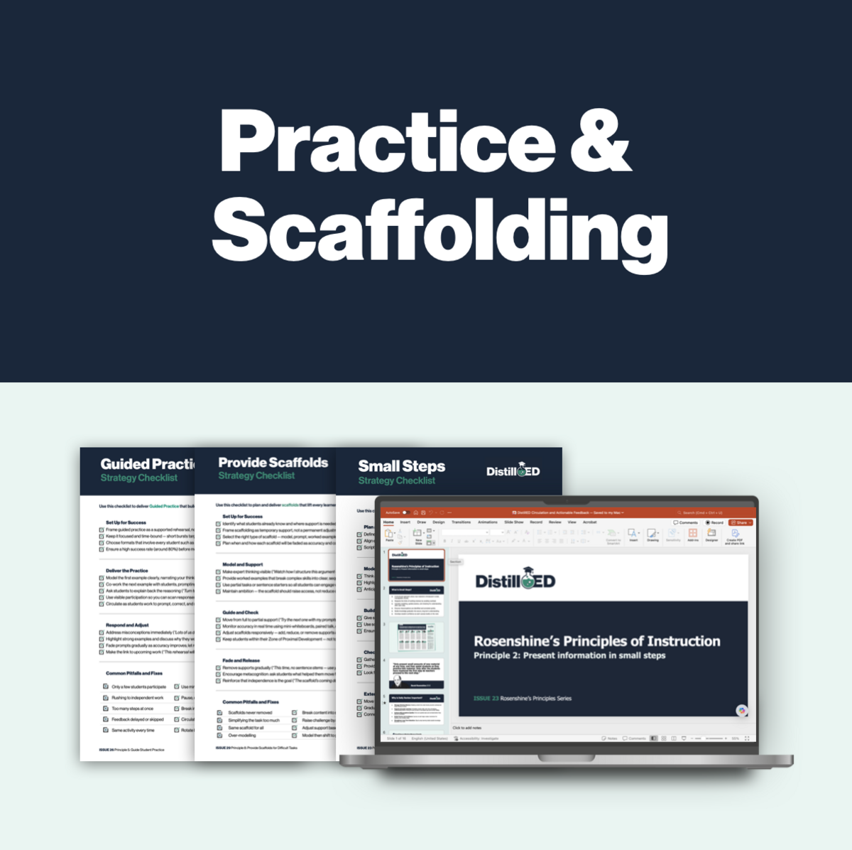 Practice and Scaffolding CPD Collection