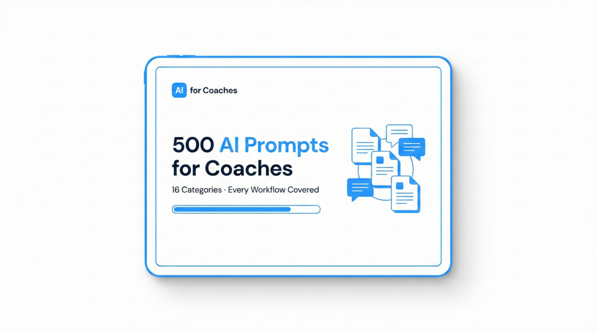 500 AI Prompts for Coaches