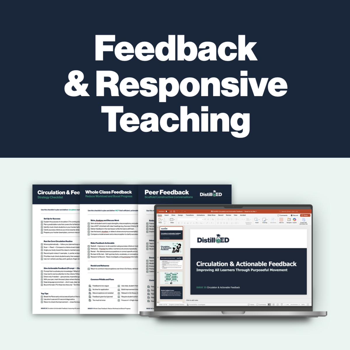 Feedback and Responsive Teaching