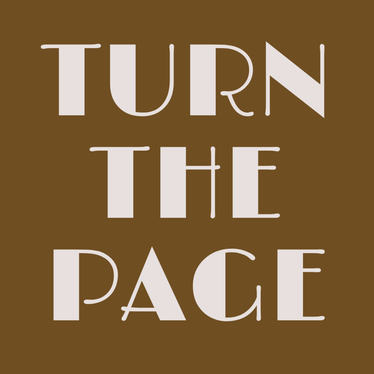 Turn the Page - Wednesday May 6th from 7-9pm ET.