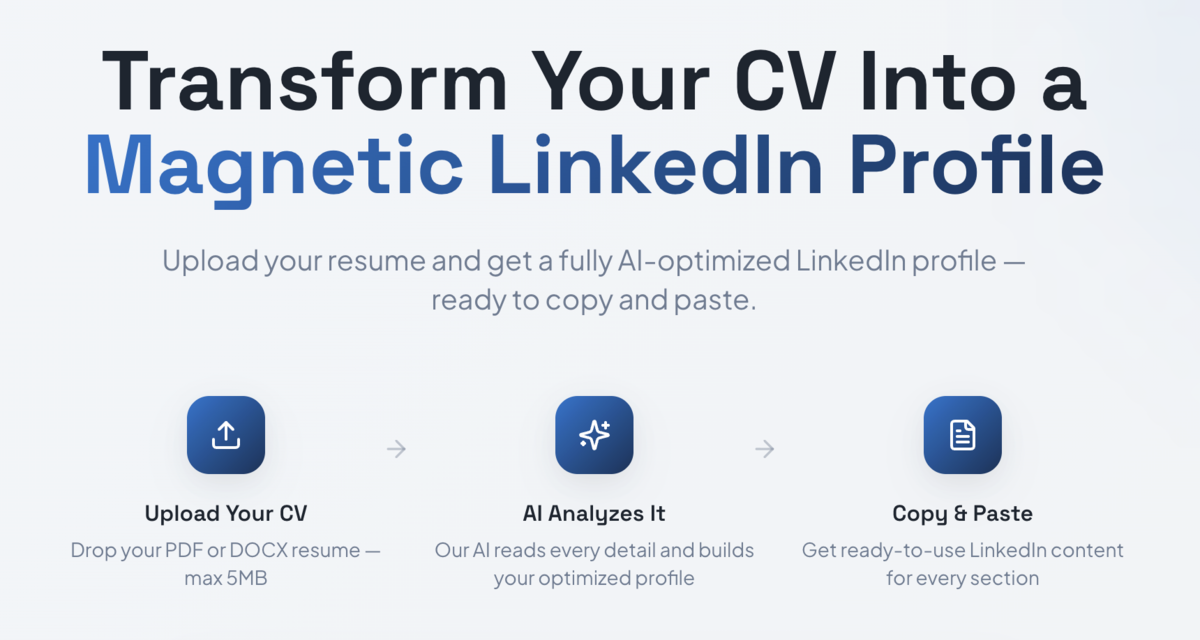 Linkedin Profile Optimiser