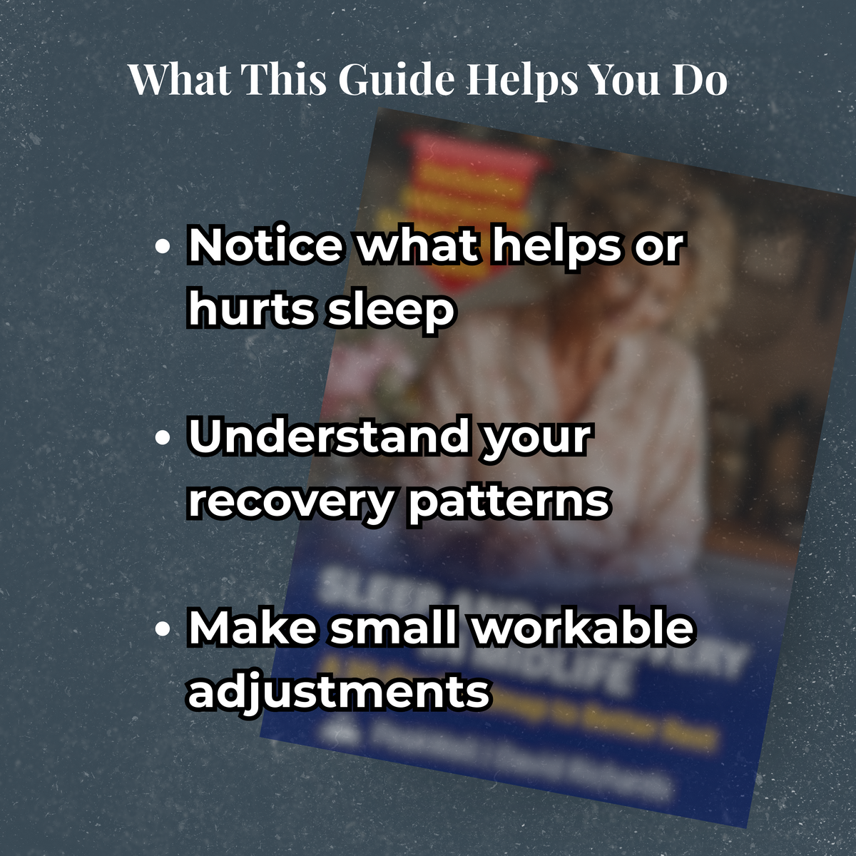 SLEE AND RECOVERY IN MIDLIFE - Image 3