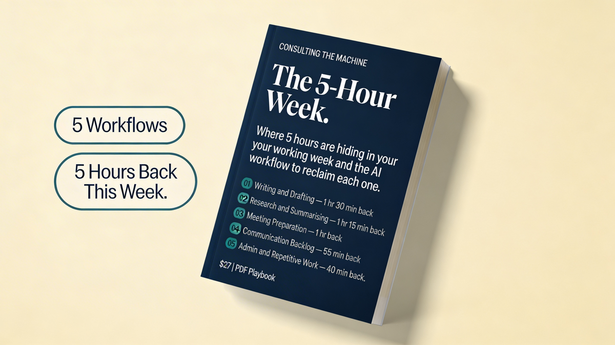 The 5-Hour Week ($27)