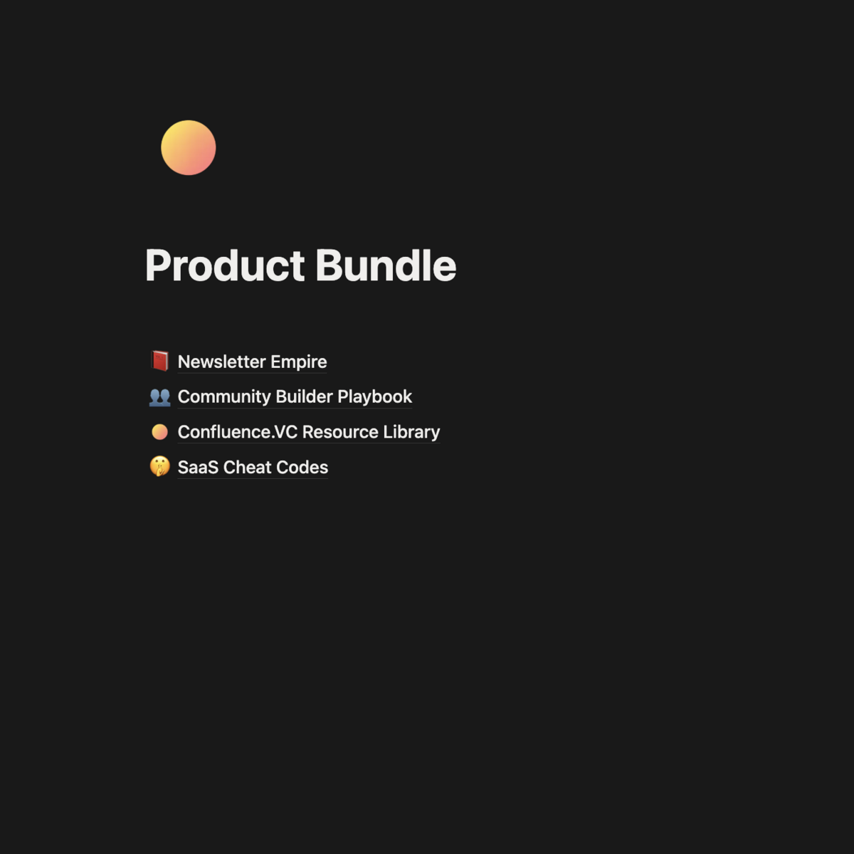 Full Bundle (40% off)