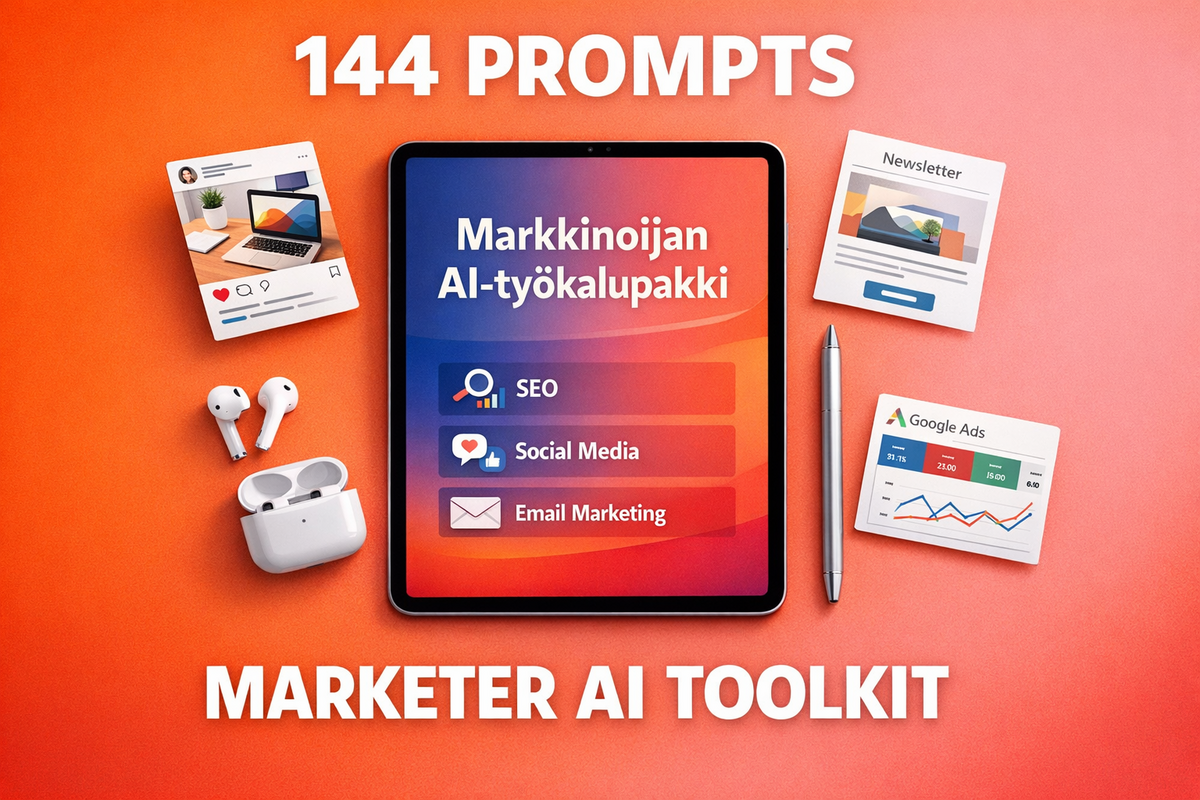 Markkinoijan AI-työkalupakki