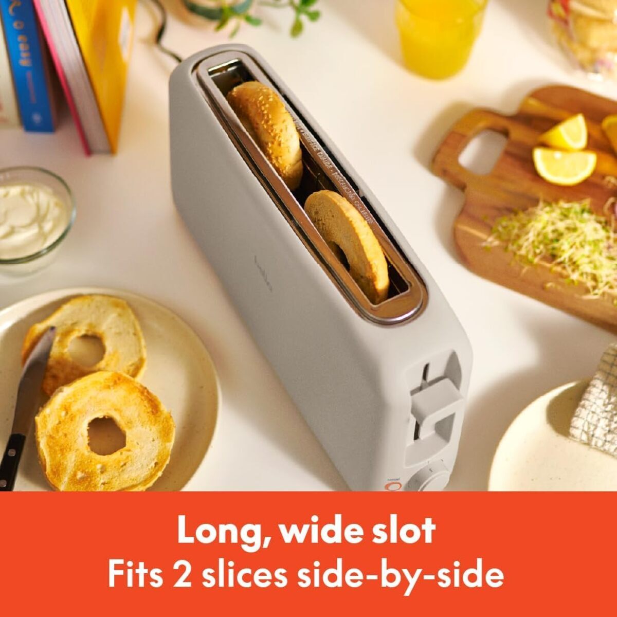 Bella 2 Slice Slim Toaster, Fits-anywhere - From Amazon