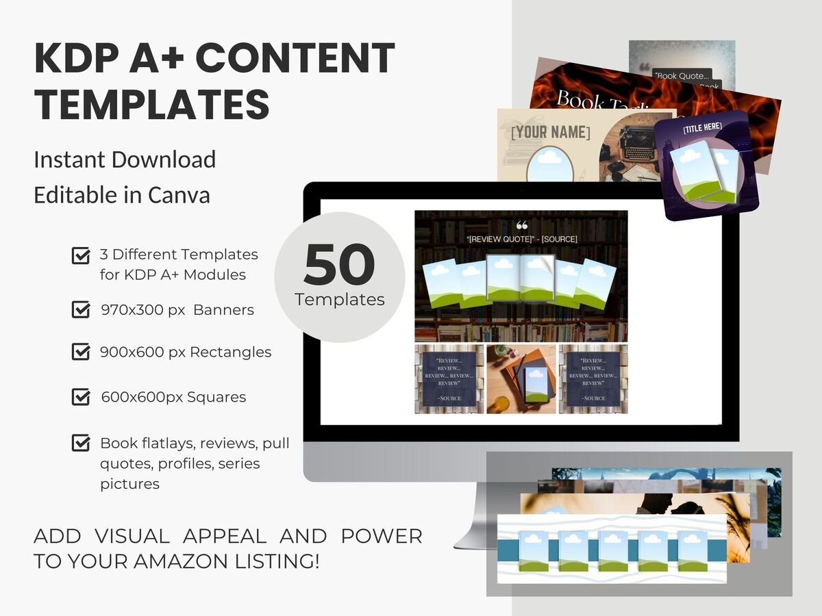 Tools & Templates to Improve Your Amazon Book Listing