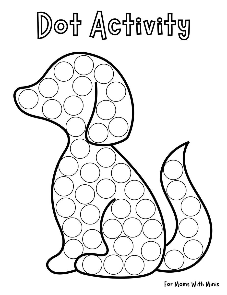 Dog-Themed Dot Activity
