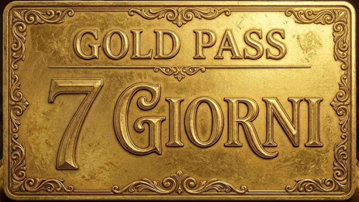 GOLD PASS 7 GIORNI - 6,99€