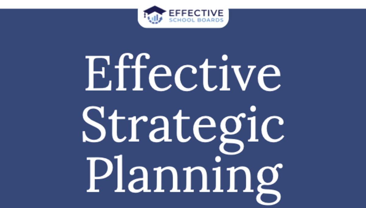 Effective Strategic Planning (An ESB Guidance Document)