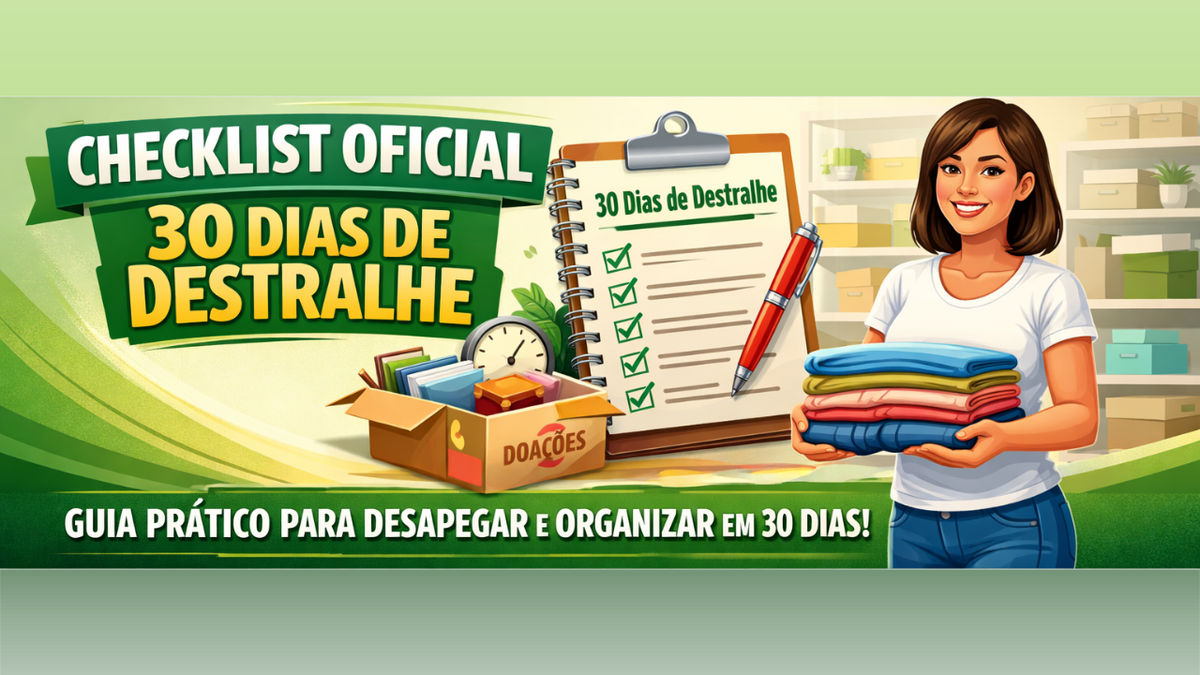 Checklist Oficial - 30 Dias de Destralhe