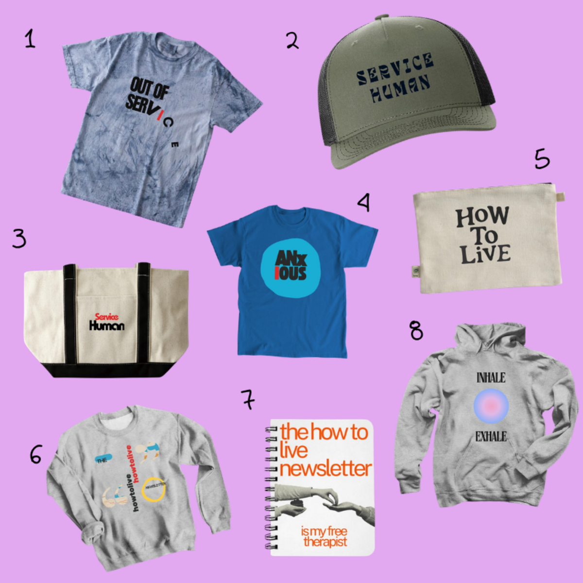 How to Live Merch