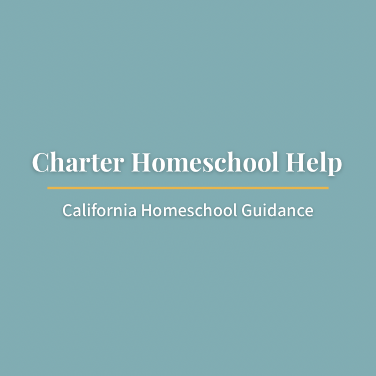 Charter Homeschool Help