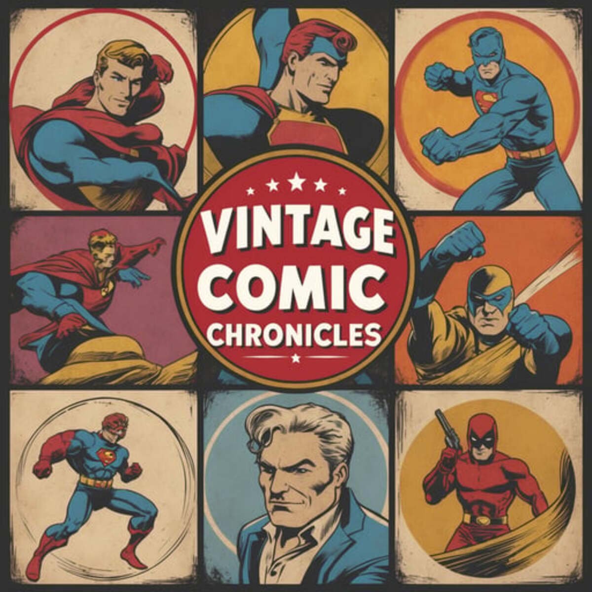 Vintage Comic Choncles