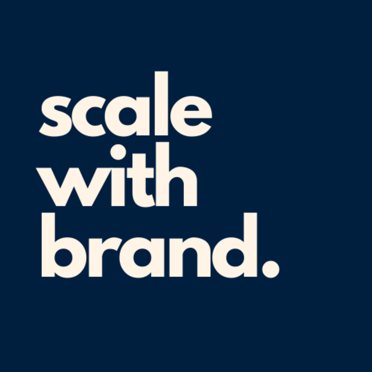 ScaleWithBrand