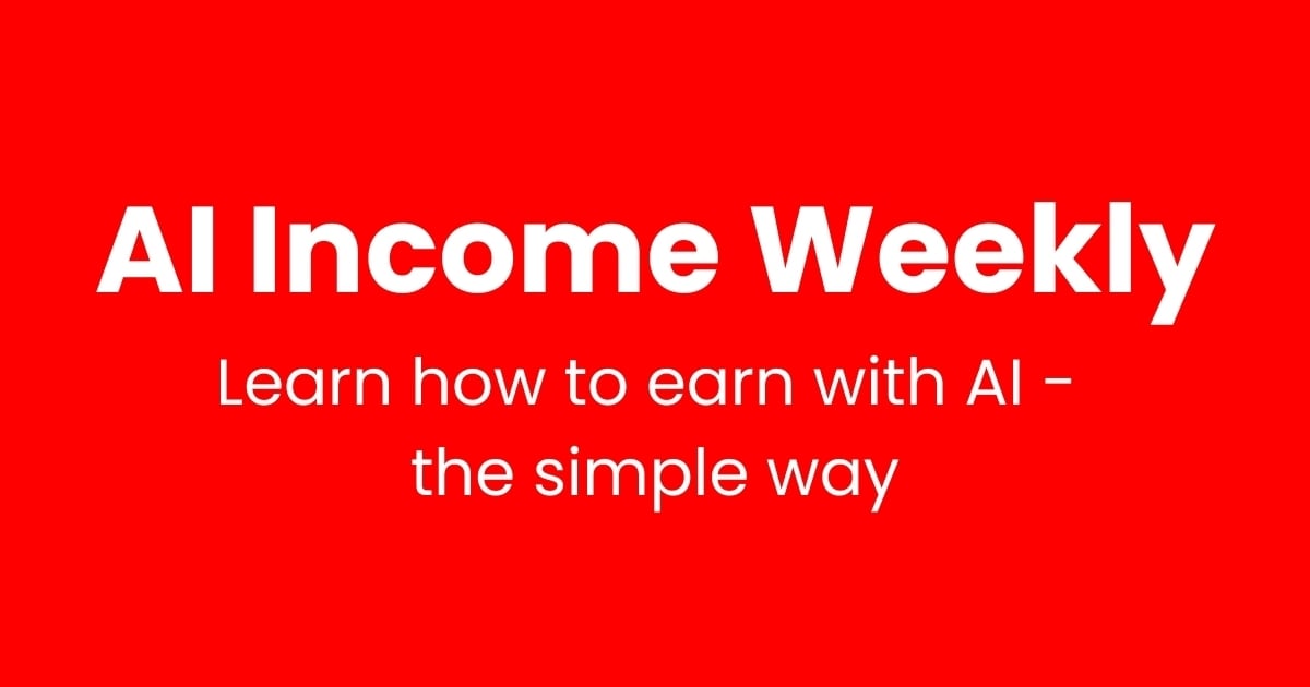 How to make your first $1000 with AI this week (Completely for free)