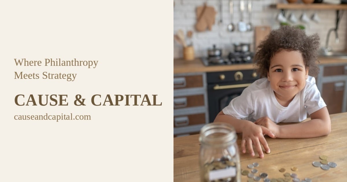 He committed 1% of revenue before selling a single backpack