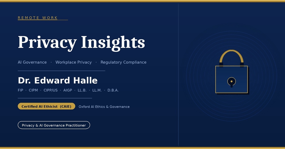 Remote Work Privacy Insights Edition 25: Who Is Liable When the AI Agent Makes the Wrong Call?