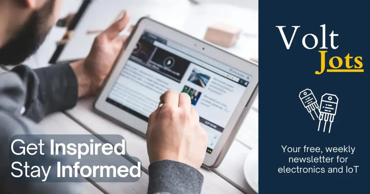 VoltJots | Electronics and IoT