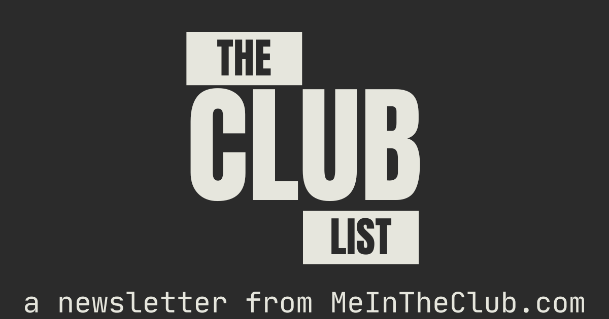 The Club List, Issue #44: Music's Data Problem