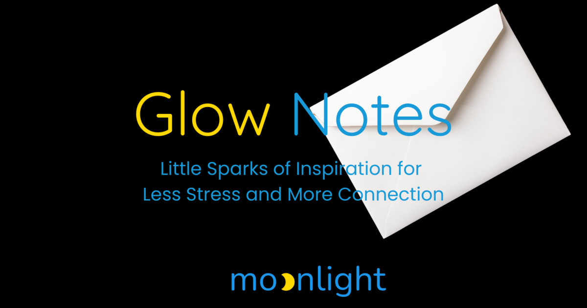 glow notes: AI's latest leap, having hard conversations, turn your photos into music