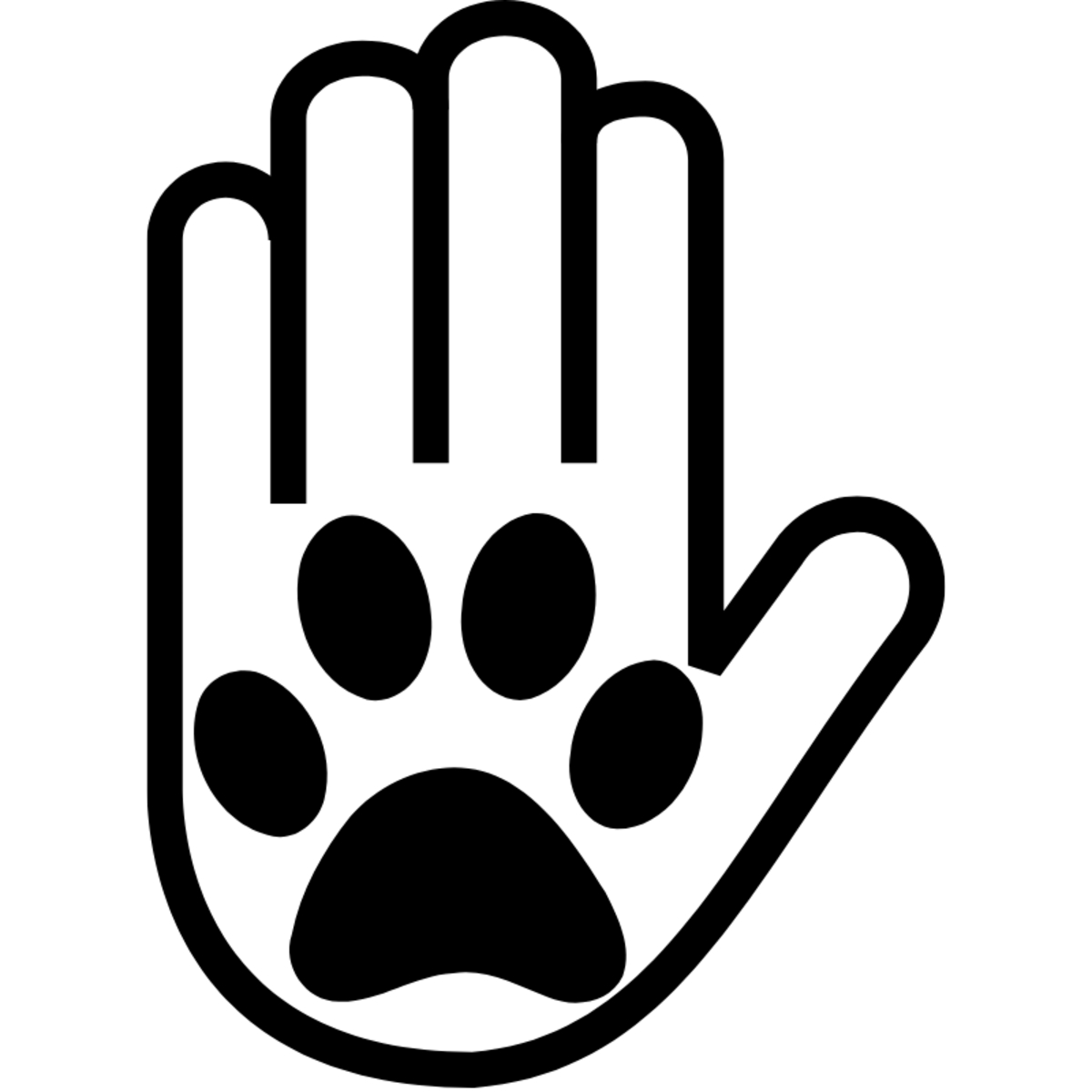 Sign With Paws