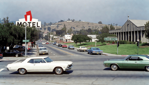 Main Street & Freedom Boulevard, Watsonville, 1970s