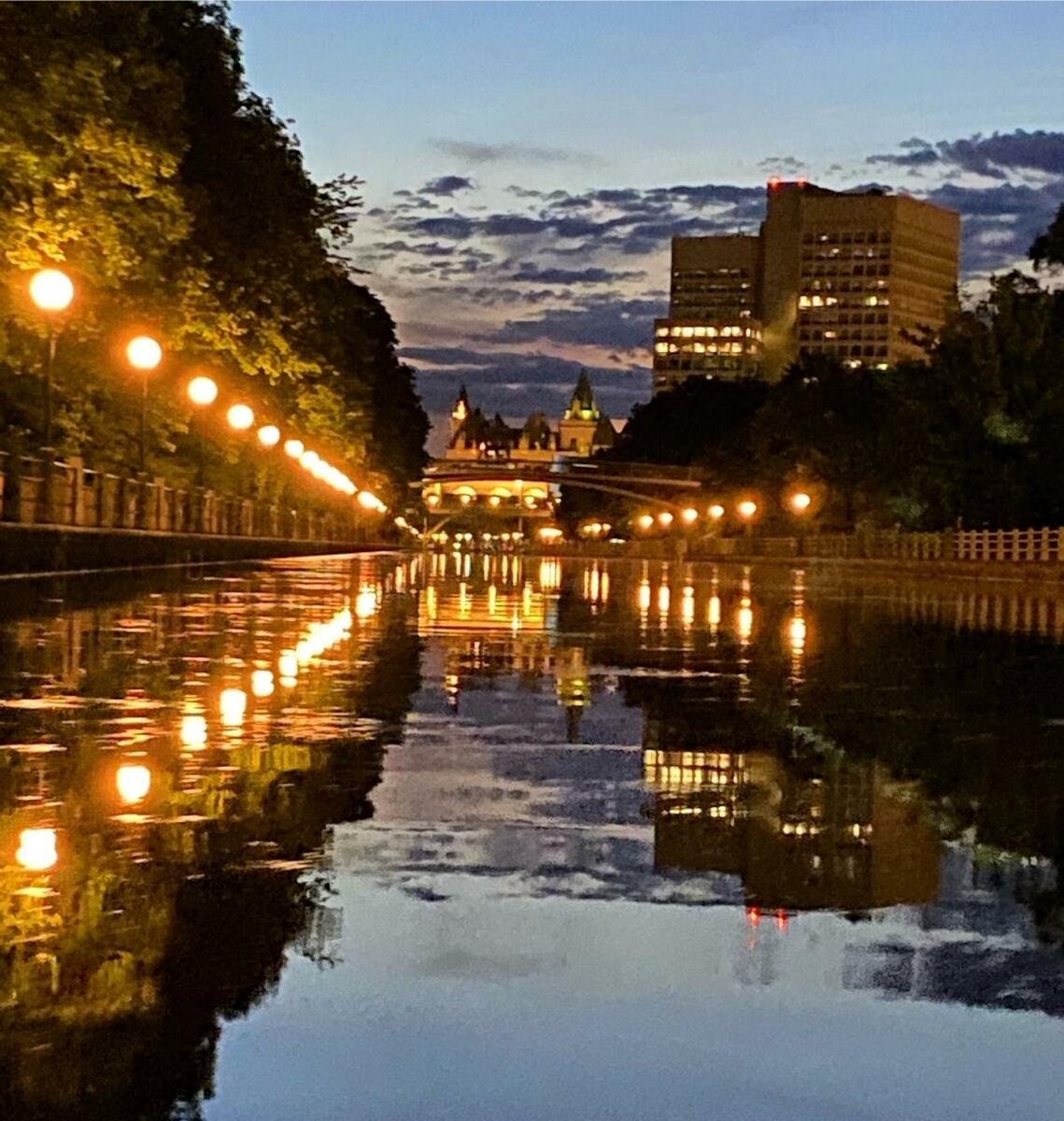 The Canal at night