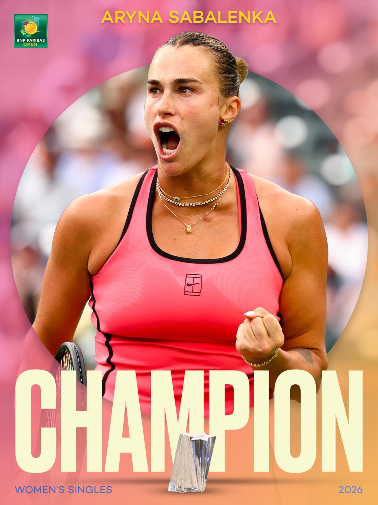 Sabalenka Champion