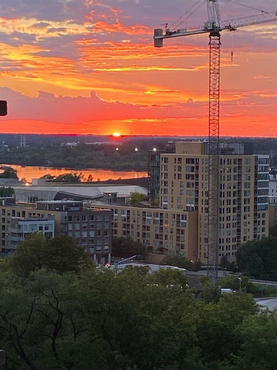 A nice sunset