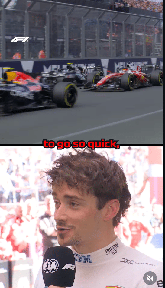 Leclerc everybody by surprise reel