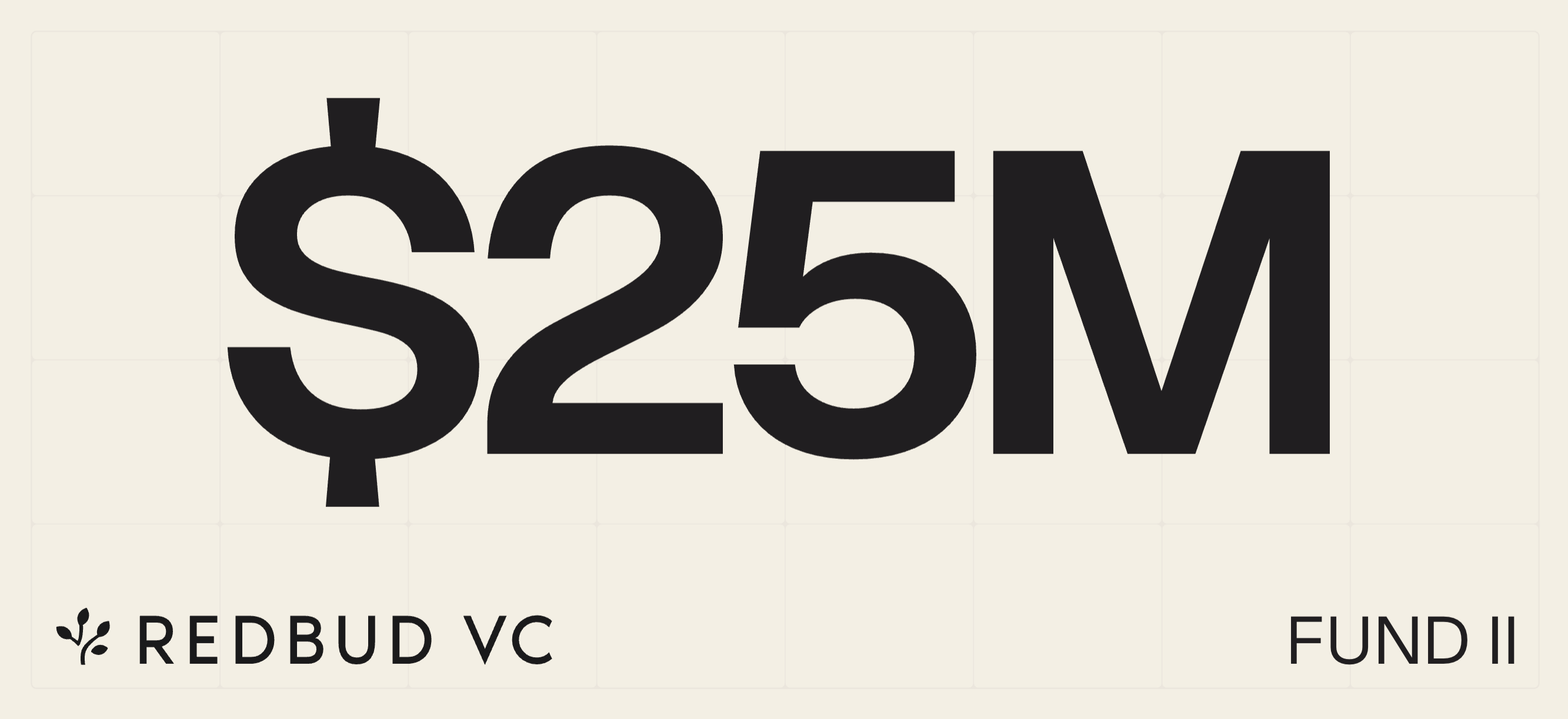 Redbud VC Closes $25M Fund II to Back America's Outsider Founders