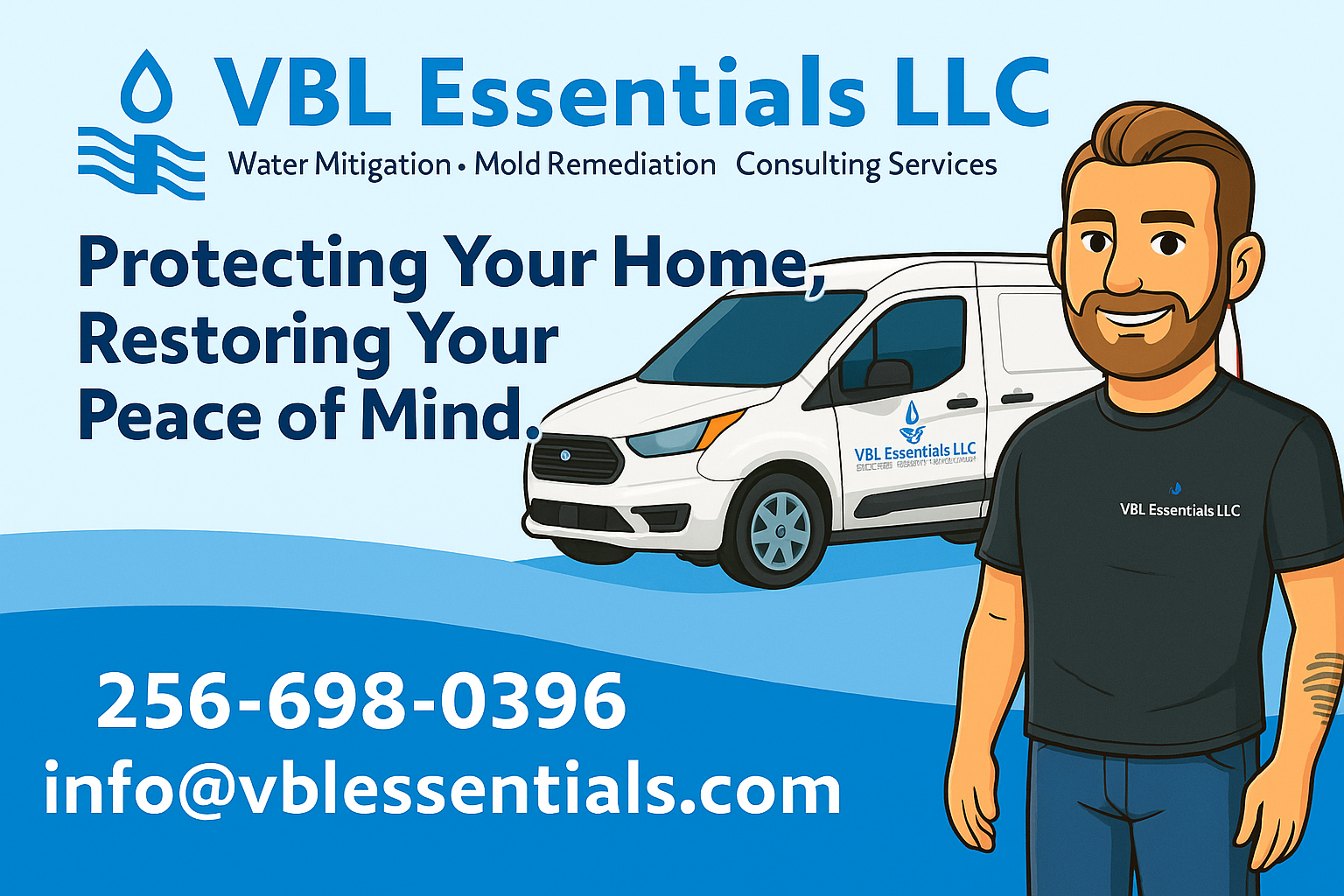 VBL Essentials LLC — Water Mitigation, Mold Remediation, Consulting Services