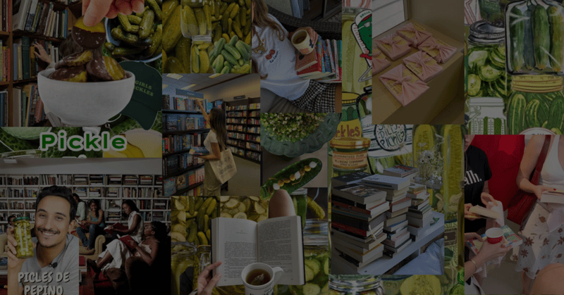 coma picles e leia livros