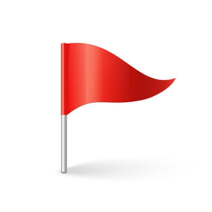 I'm begging you not to carry this red flag!