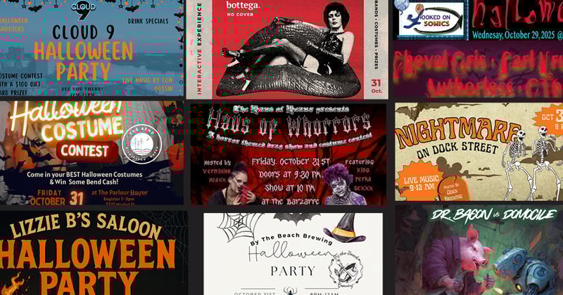 PCP Fri Oct 31: Happy Halloween, Wilmington! 🎃 Weekend festivals, fish fries & fall fun await!