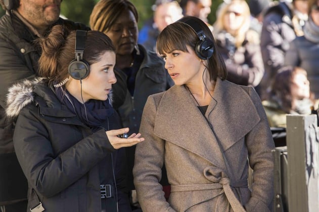 Charla con Sarah Shapiro y Constance Zimmer de unREAL