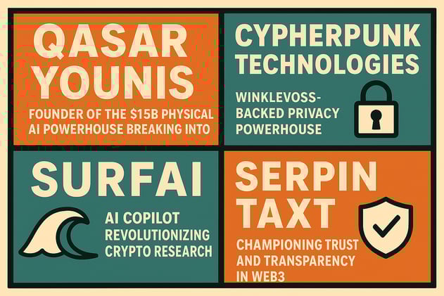 Physical AI, Privacy Powerhouses, AI Crypto Copilots, and Web3 Trust