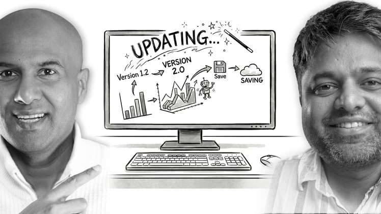 I just watched an ERP rewrite itself.